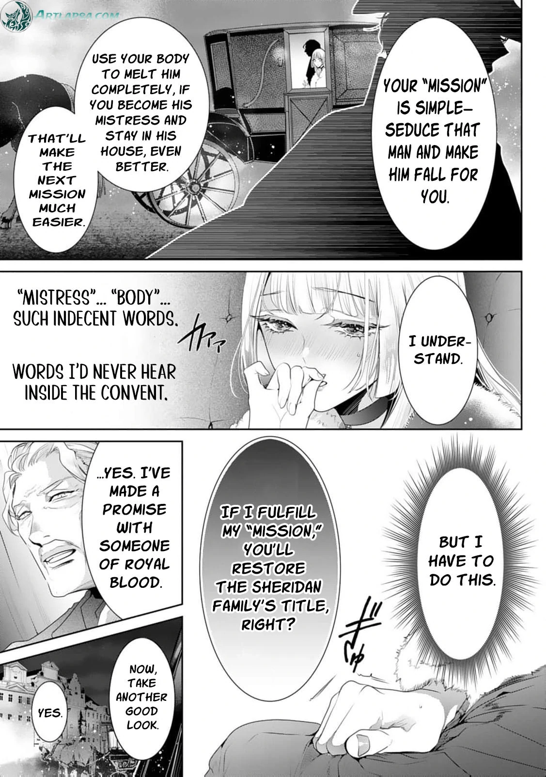 The Naval Duke Wants to Make the Fragile Noblewoman His Wife at All Costs Chapter 1 - page 7