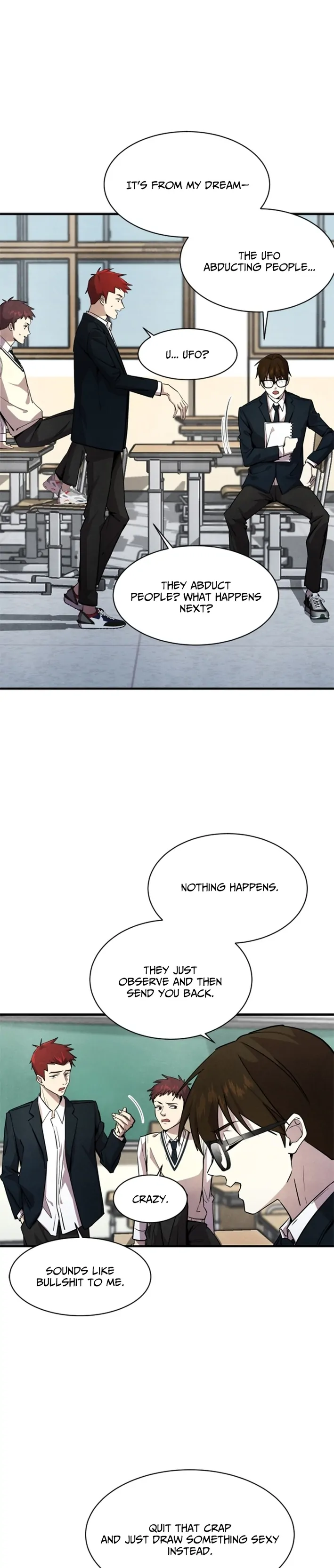 One Day, I Was Abducted by a UFO Chapter 1 - page 8