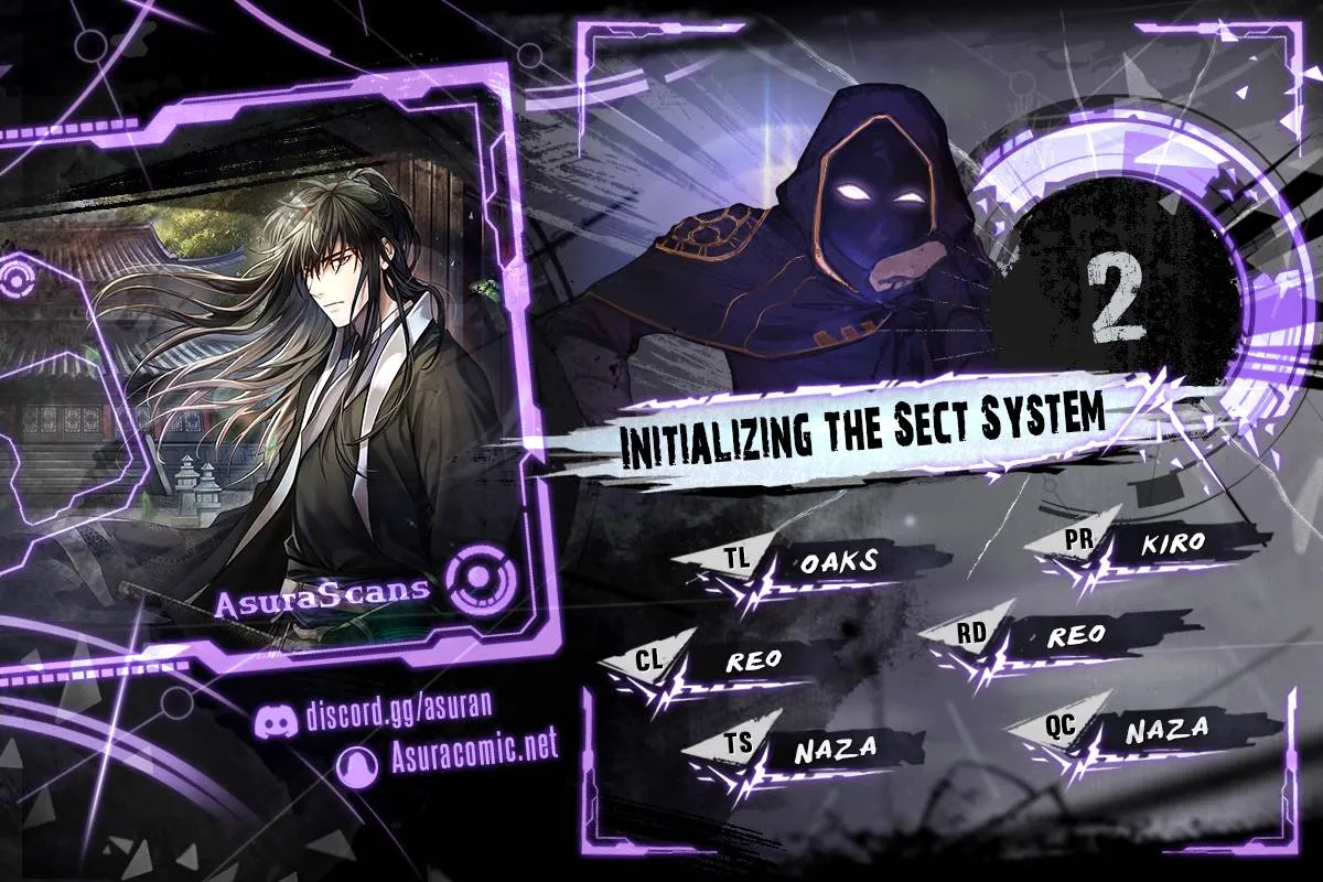 Initializing the Sect System Chapter 2 - page 1