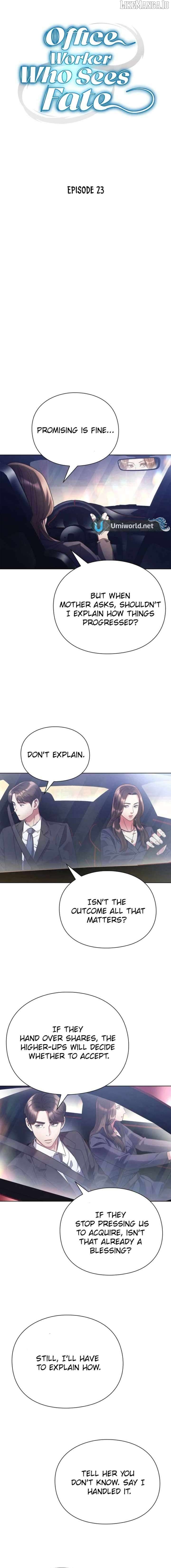 Office Worker Who Sees Fate Chapter 23 - page 9