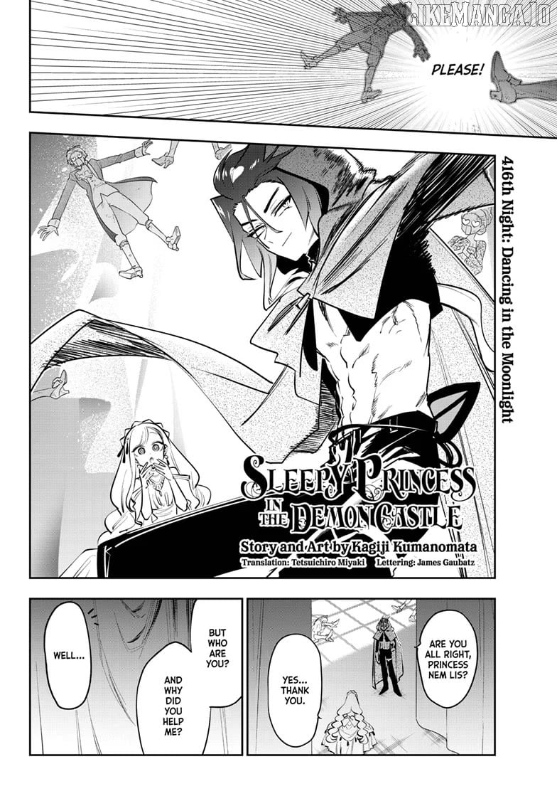 Maou-jou de Oyasumi Chapter 416 - page 2