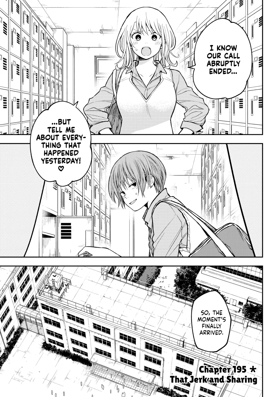 My Charms Are Wasted On Kuroiwa Medaka Chapter 195 - page 1