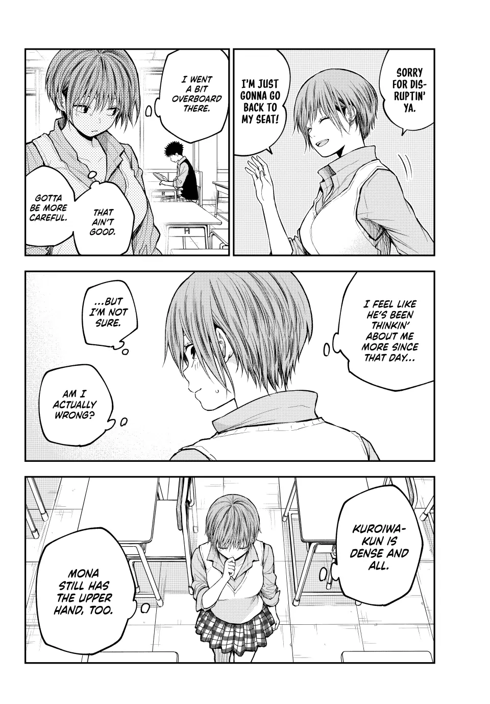 My Charms Are Wasted On Kuroiwa Medaka Chapter 196 - page 4