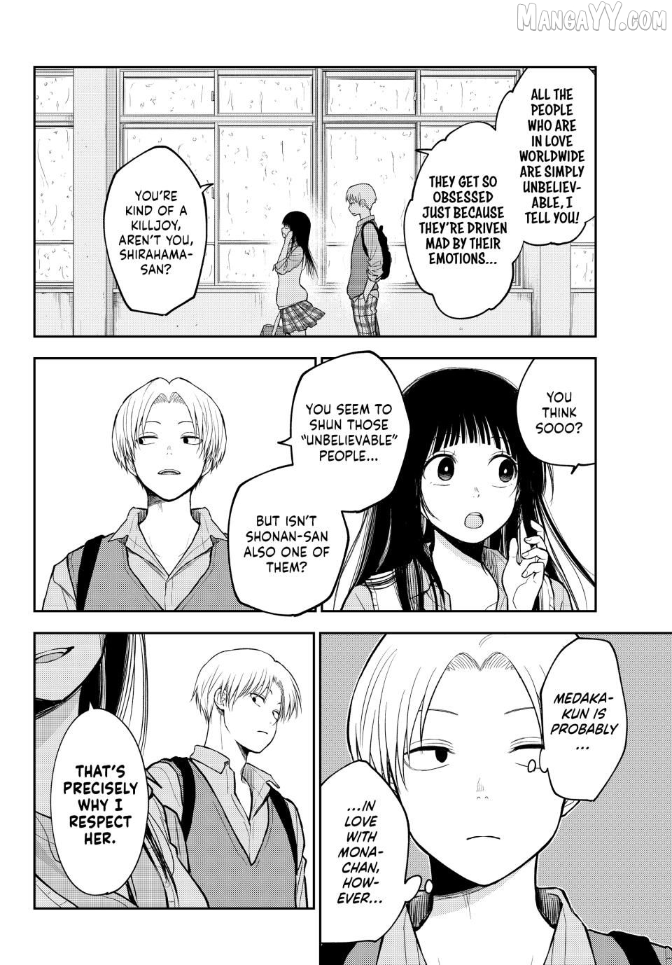 My Charms Are Wasted On Kuroiwa Medaka Chapter 199 - page 8