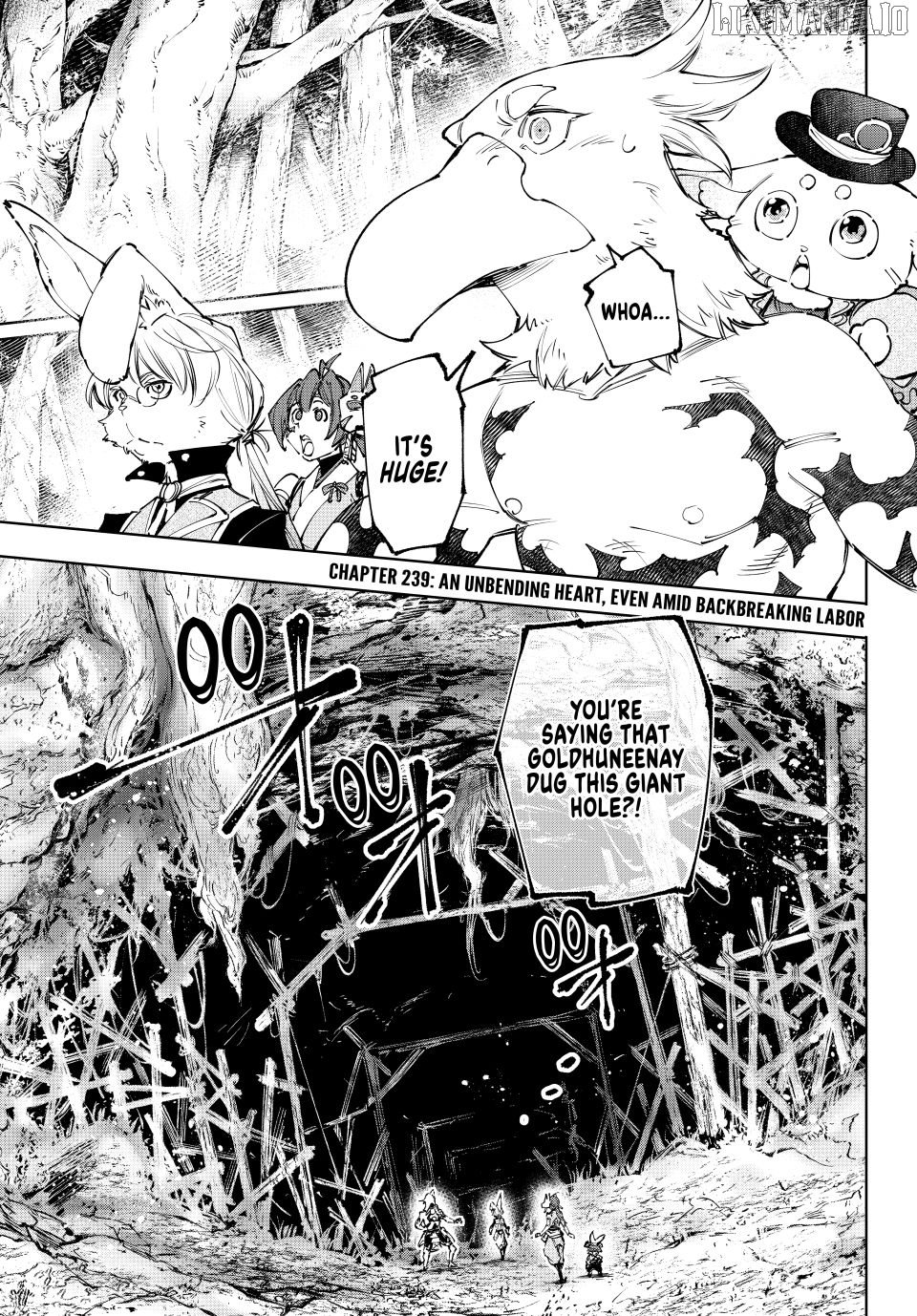 Shangri-La Frontier ~ Kusoge Hunter, Kamige ni Idoman to su~ Chapter 239 - page 1