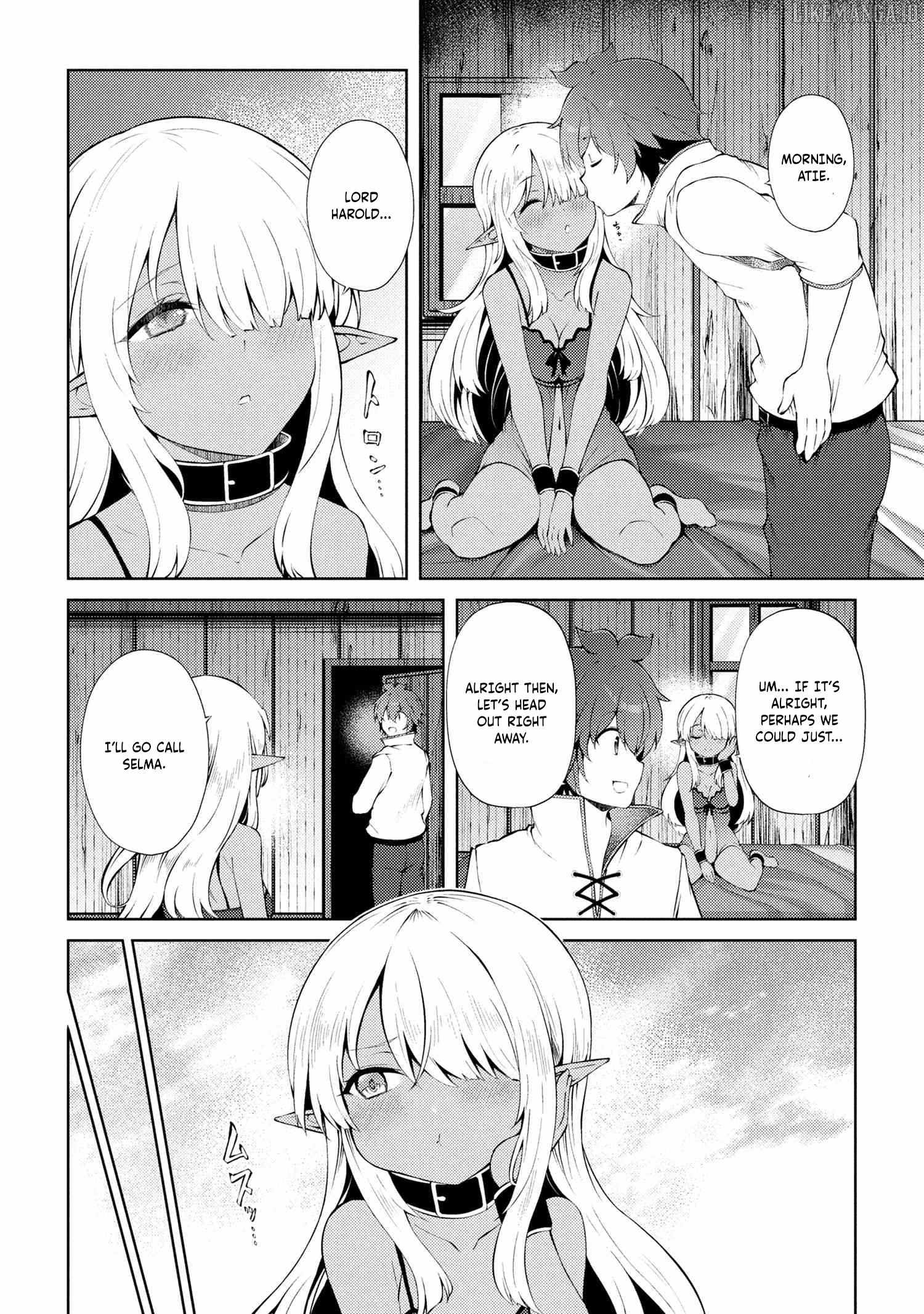 Ie ga Moete Jinsei Dou Demo Yoku Natta kara, Nokotta Nakenashi no Kin de Dark Elf no Dorei o Katta Chapter 25 - page 18