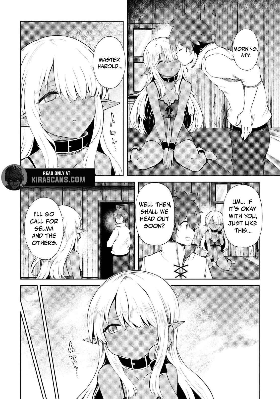 Ie ga Moete Jinsei Dou Demo Yoku Natta kara, Nokotta Nakenashi no Kin de Dark Elf no Dorei o Katta Chapter 25.2 - page 3