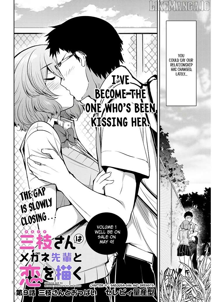 Saegusa-San Wa Megane-Senpai To Koi O Egaku Chapter 9 - page 2