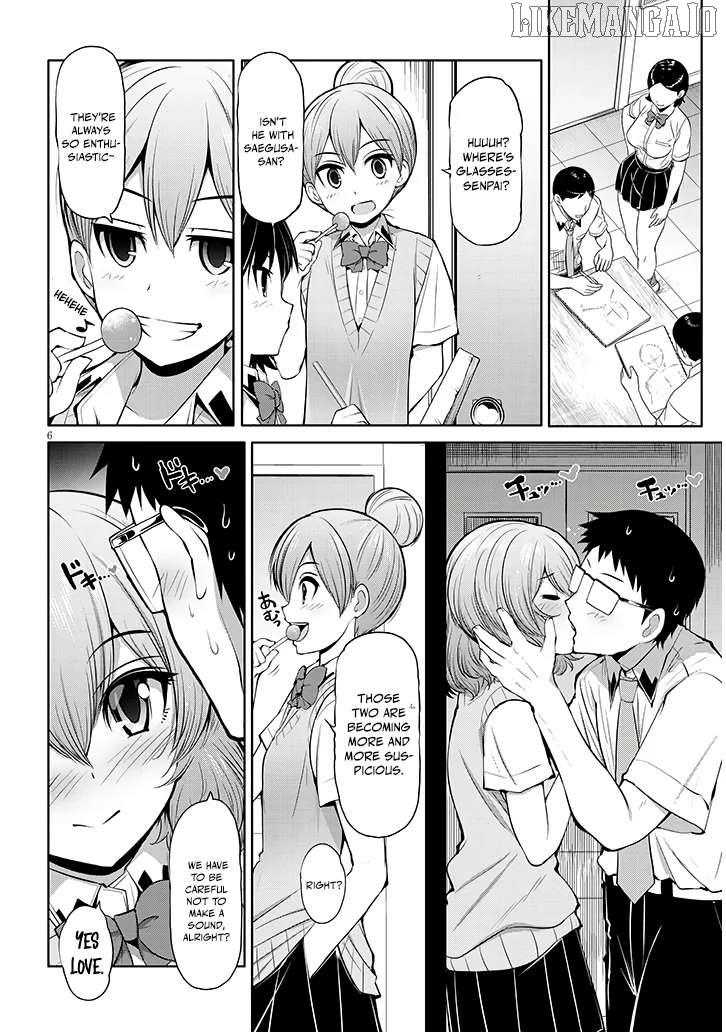 Saegusa-San Wa Megane-Senpai To Koi O Egaku Chapter 9 - page 6