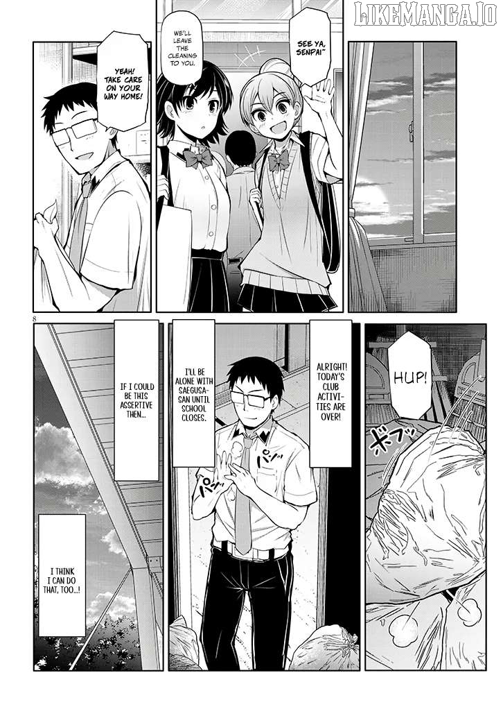 Saegusa-San Wa Megane-Senpai To Koi O Egaku Chapter 9 - page 8