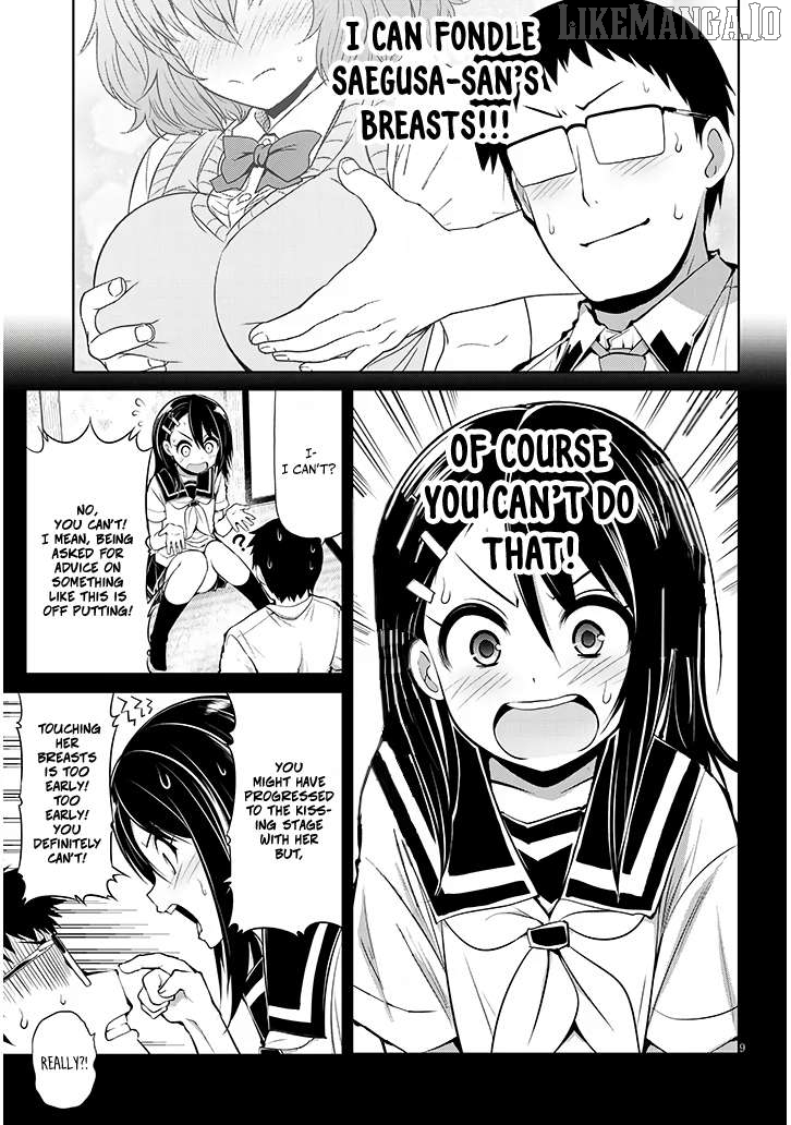 Saegusa-San Wa Megane-Senpai To Koi O Egaku Chapter 9 - page 9