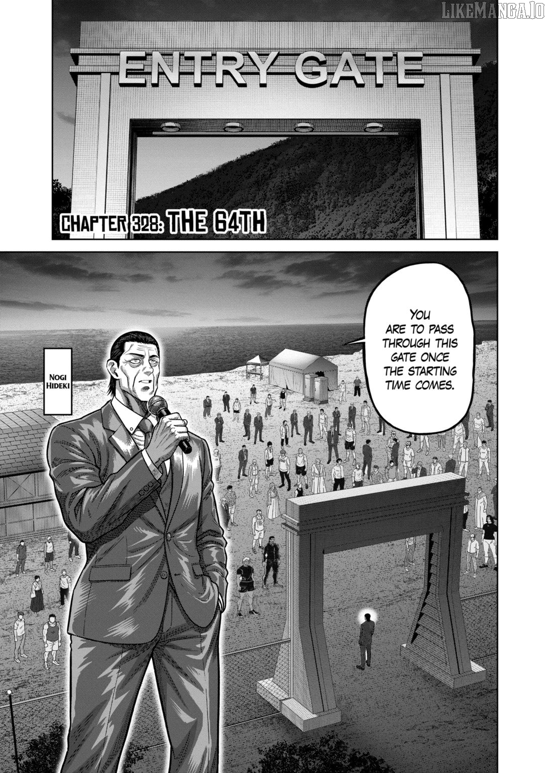 Kengan Omega Chapter 328 - page 1