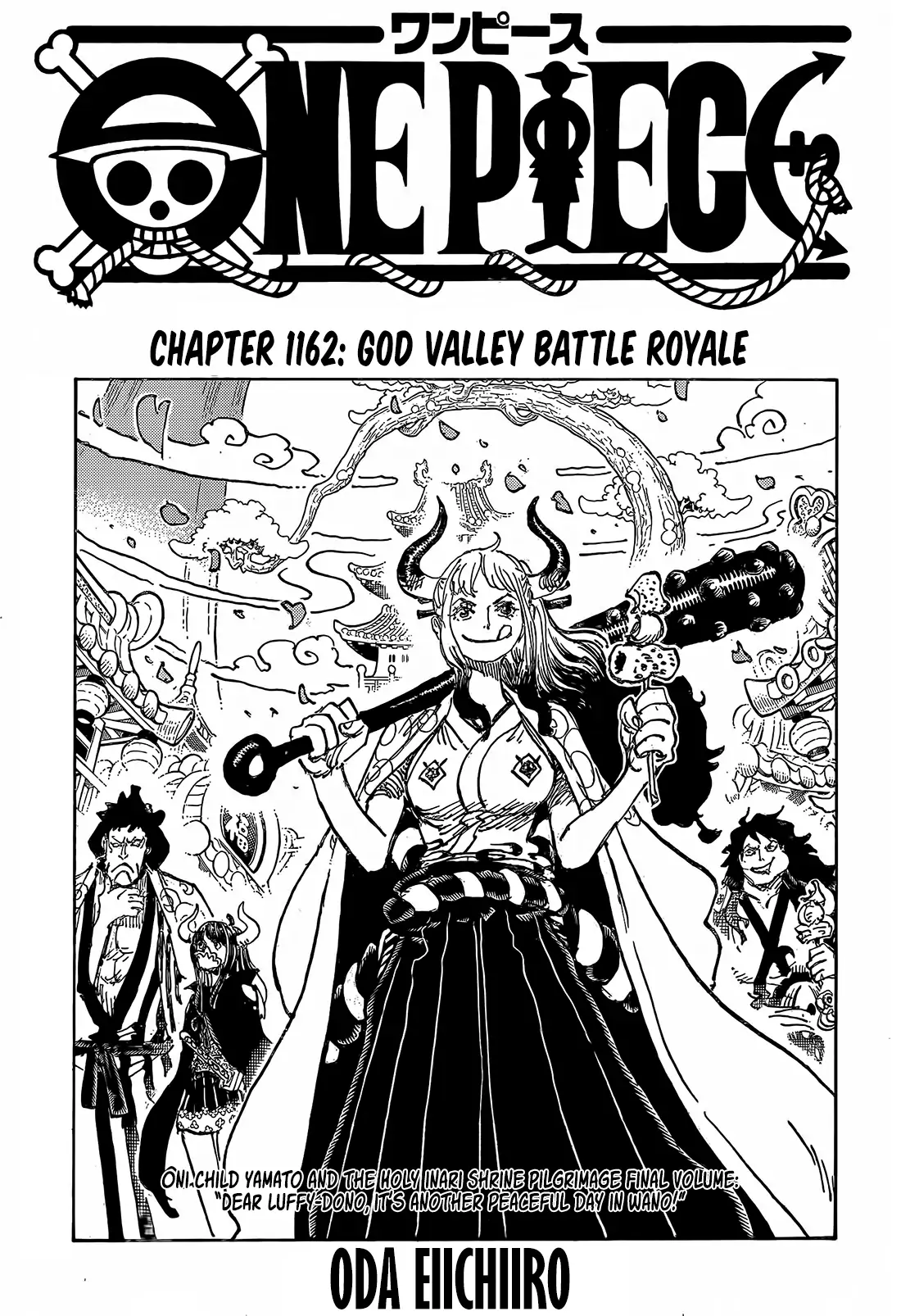 One Piece Chapter 1162 - page 1