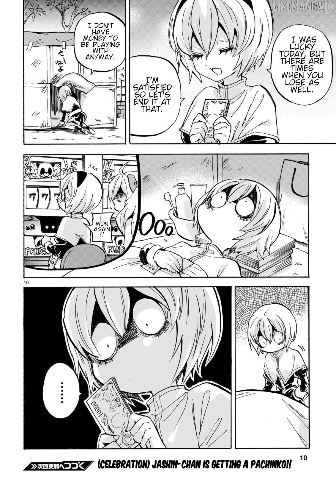 Jashin-chan Dropkick Chapter 286 - page 10
