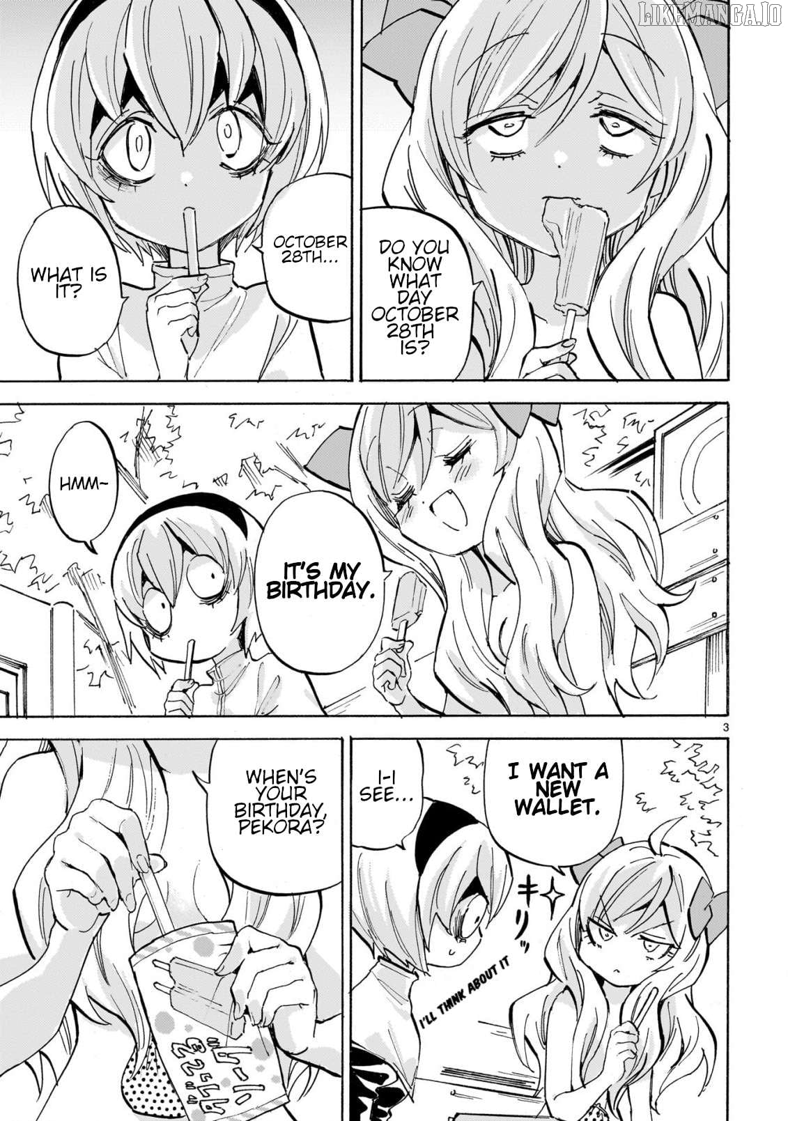 Jashin-chan Dropkick Chapter 286 - page 3