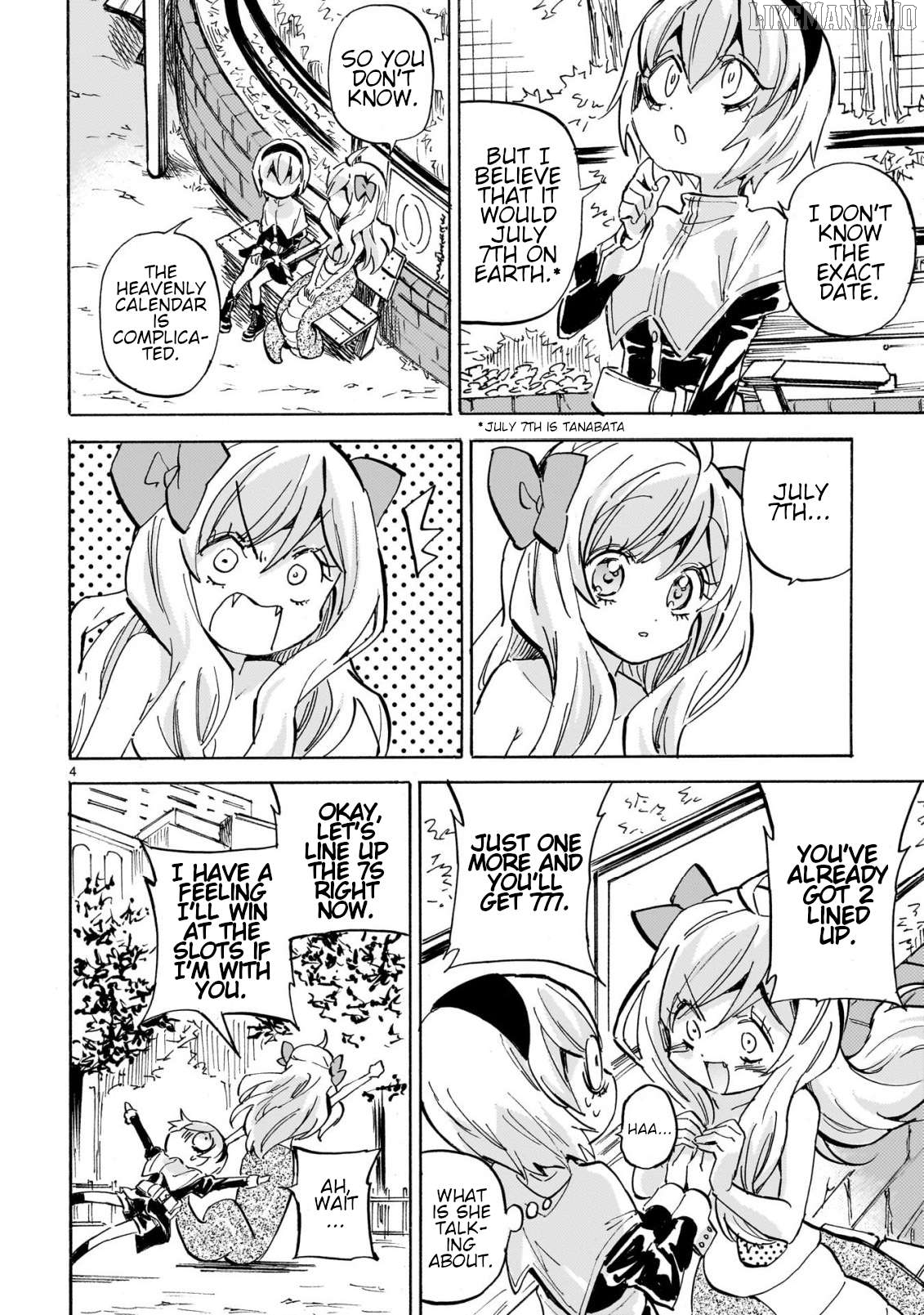 Jashin-chan Dropkick Chapter 286 - page 4