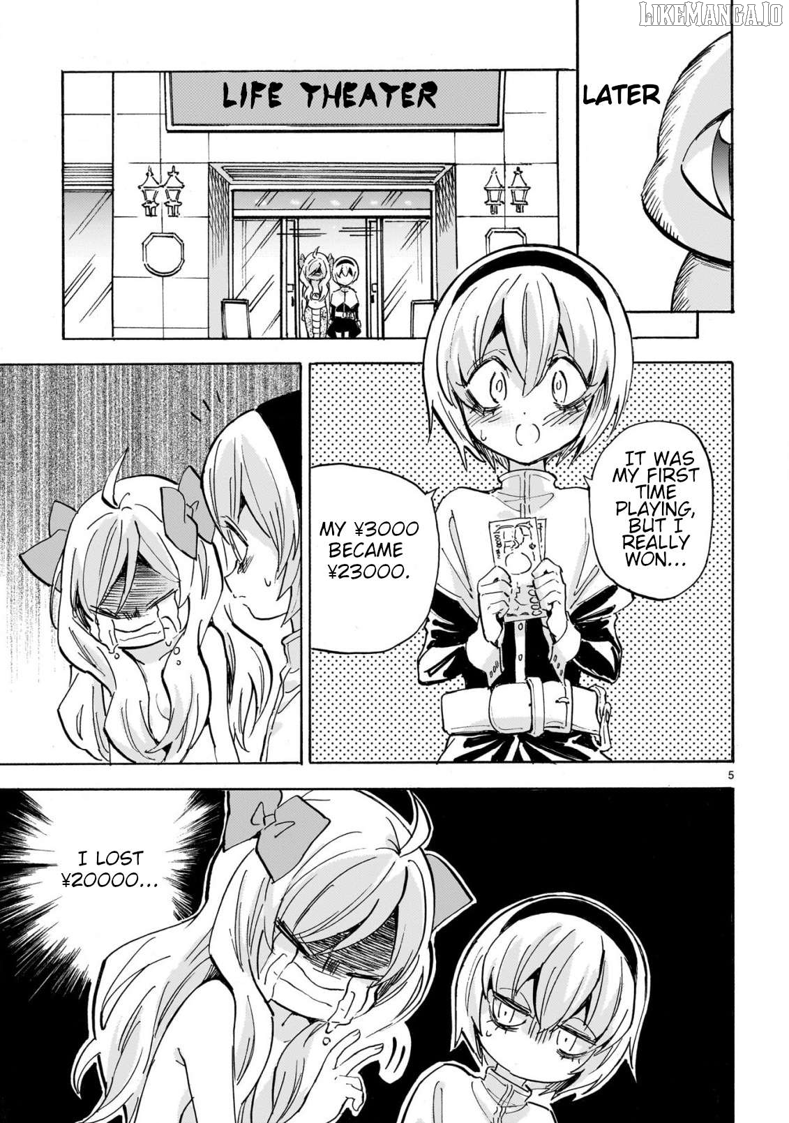 Jashin-chan Dropkick Chapter 286 - page 5