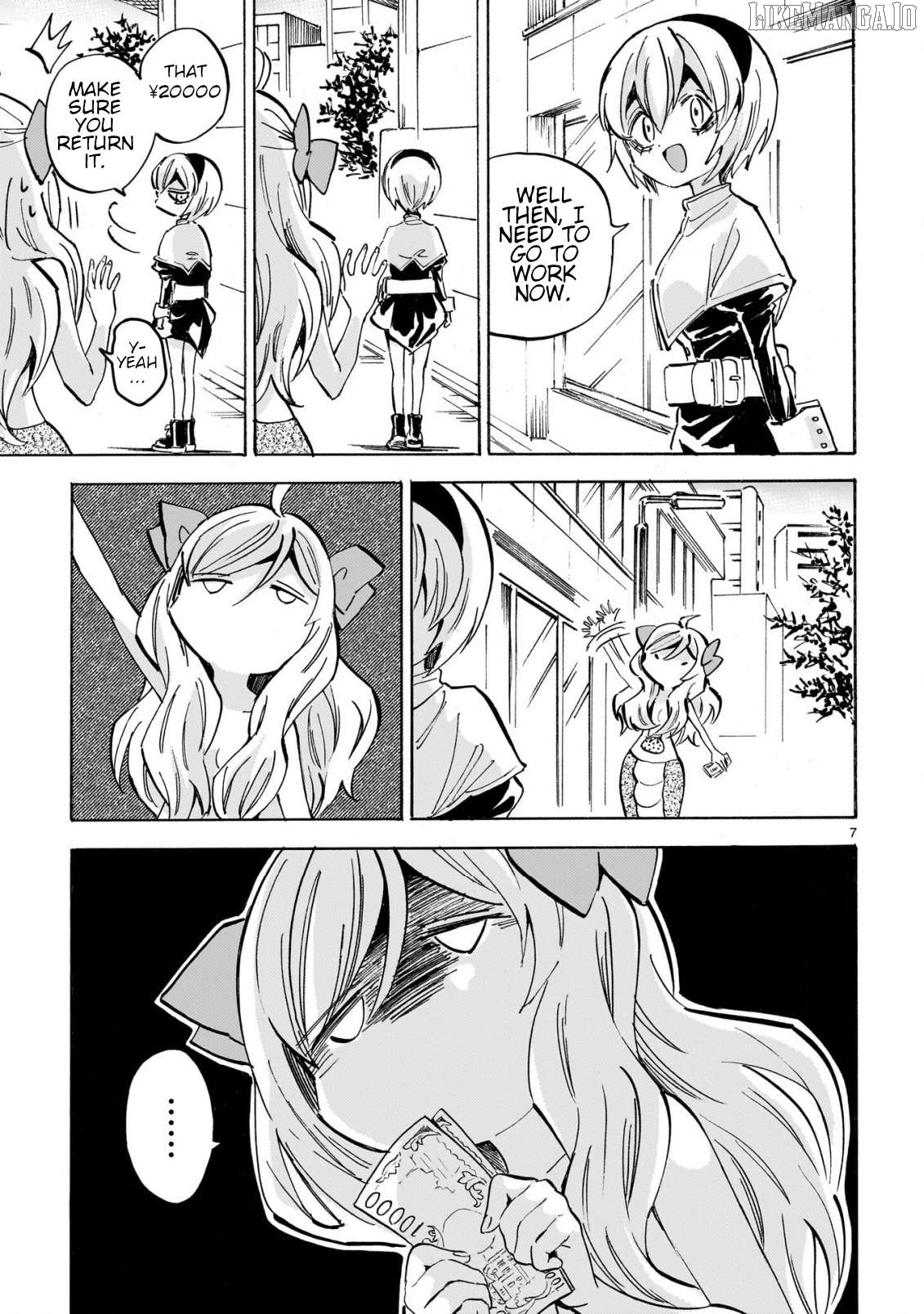 Jashin-chan Dropkick Chapter 286 - page 7