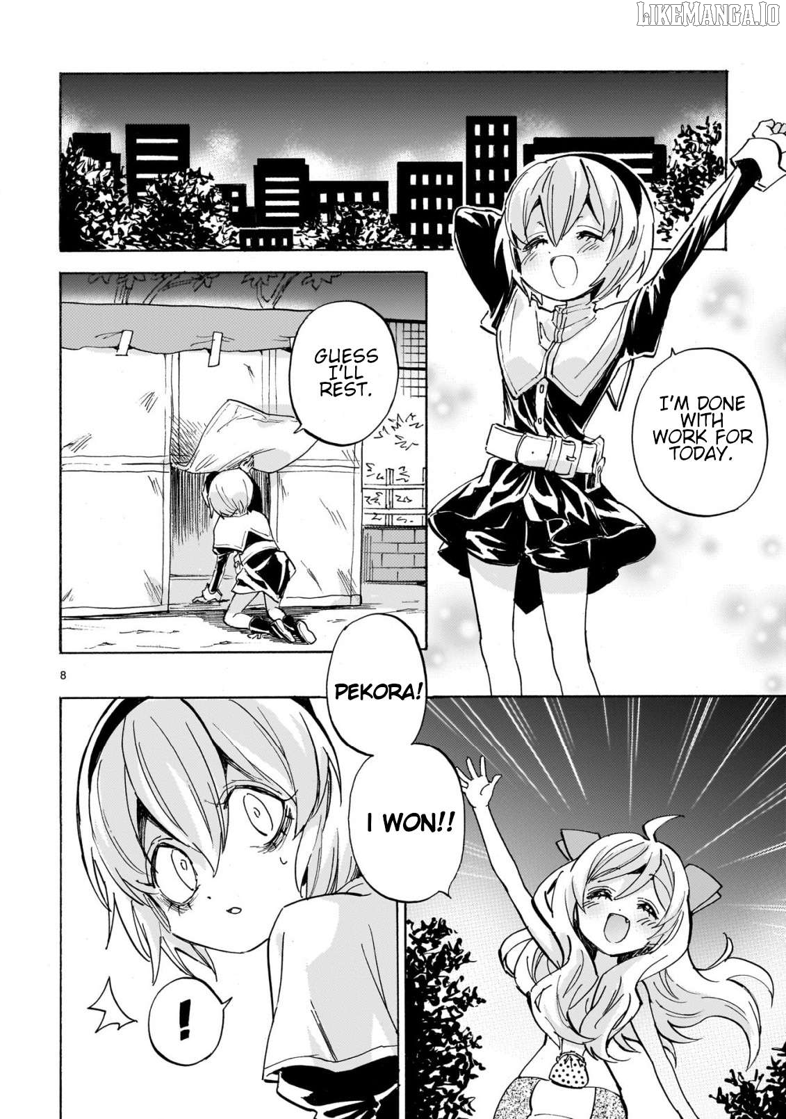 Jashin-chan Dropkick Chapter 286 - page 8
