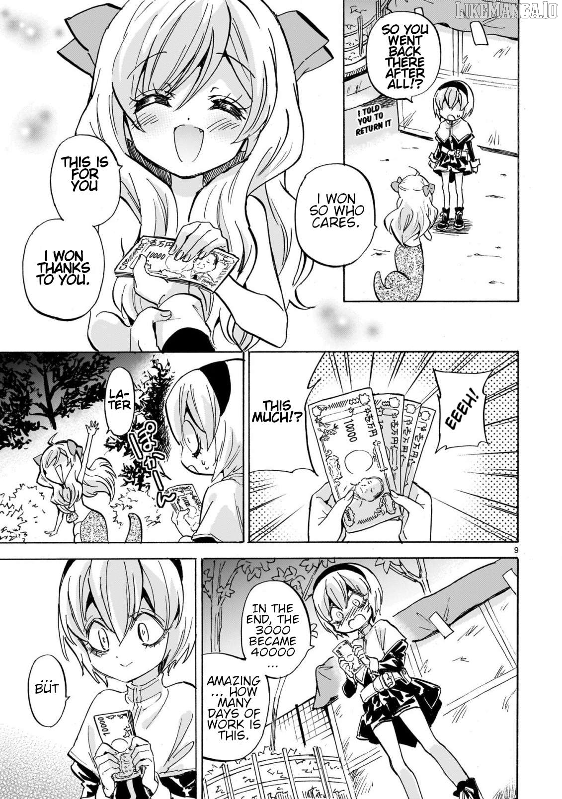Jashin-chan Dropkick Chapter 286 - page 9