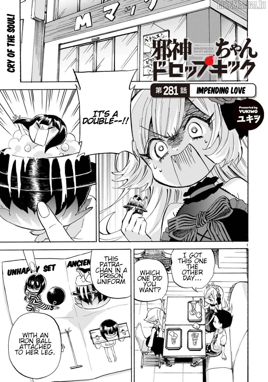 Jashin-chan Dropkick Chapter 287 - page 1
