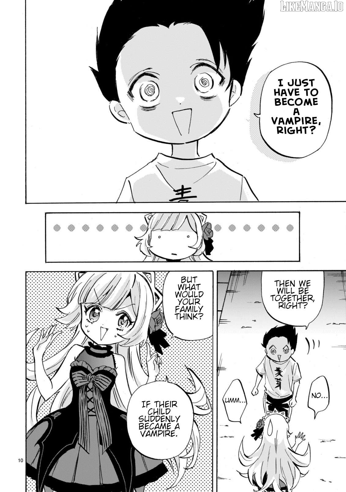 Jashin-chan Dropkick Chapter 287 - page 10