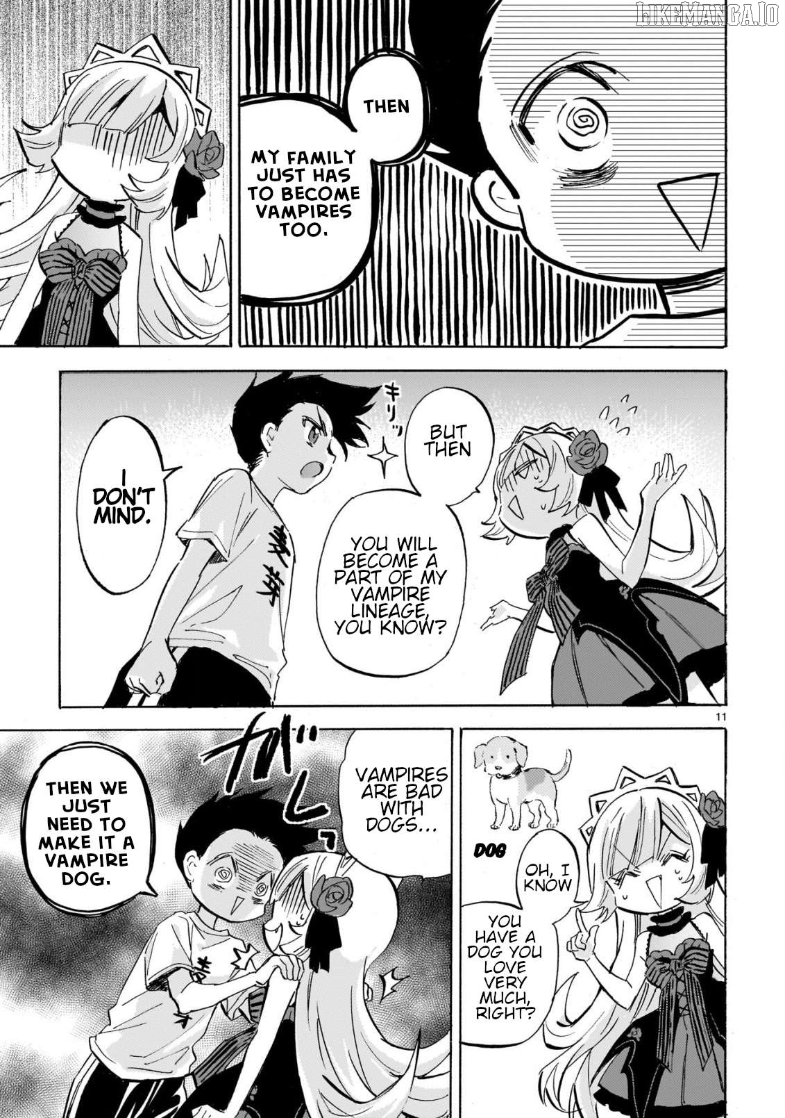 Jashin-chan Dropkick Chapter 287 - page 11