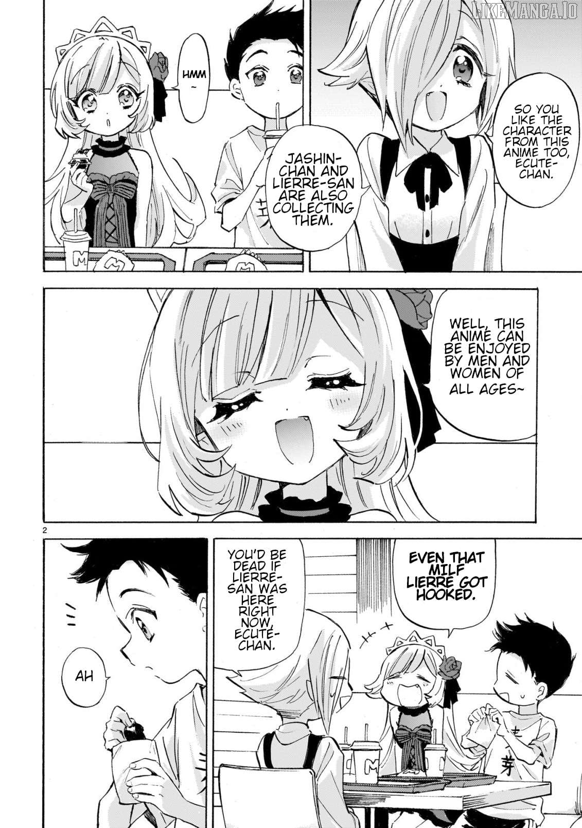 Jashin-chan Dropkick Chapter 287 - page 2
