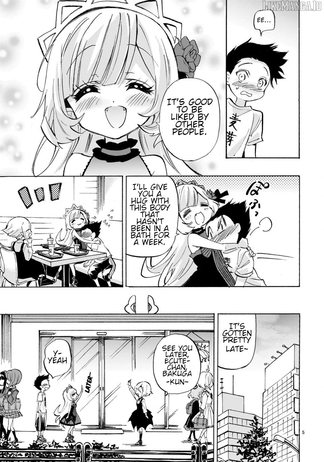 Jashin-chan Dropkick Chapter 287 - page 5