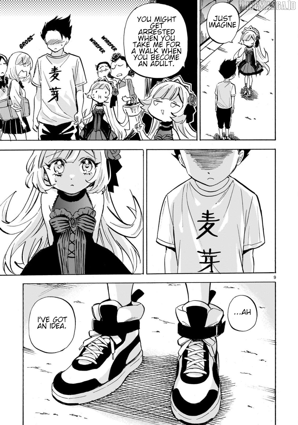 Jashin-chan Dropkick Chapter 287 - page 9