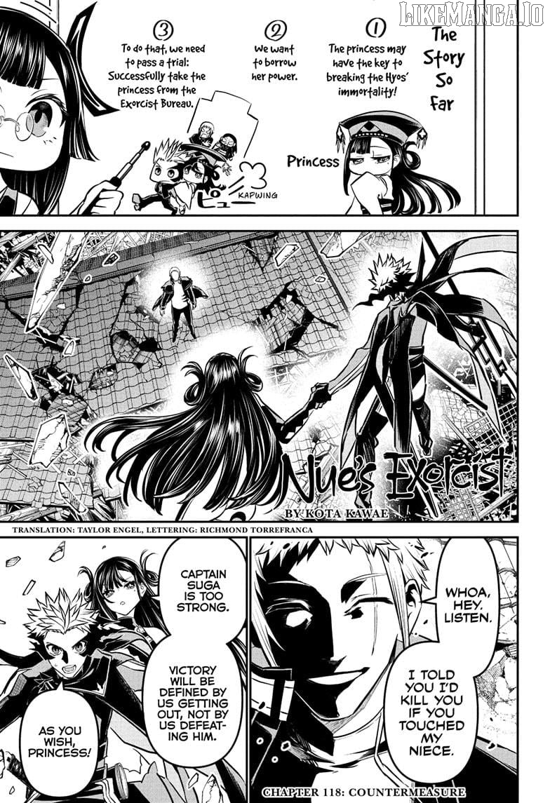 Nue no Onmyouji Chapter 118 - page 1