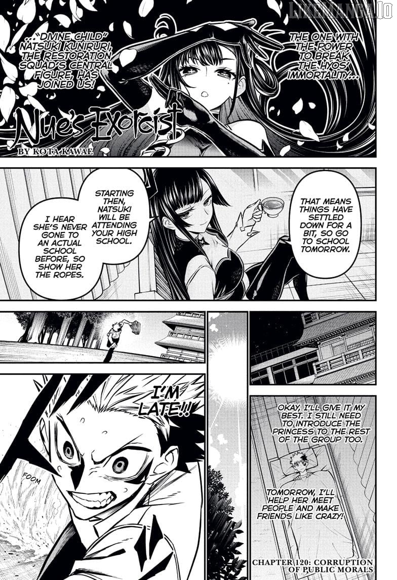Nue no Onmyouji Chapter 120 - page 1