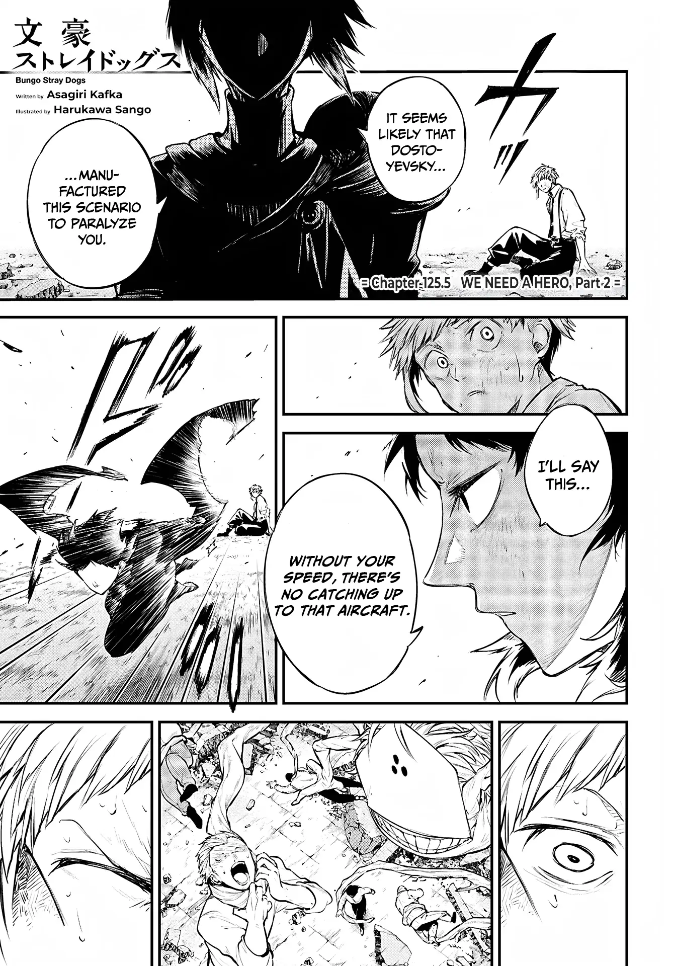Bungou Stray Dogs Chapter 125.6 - page 2