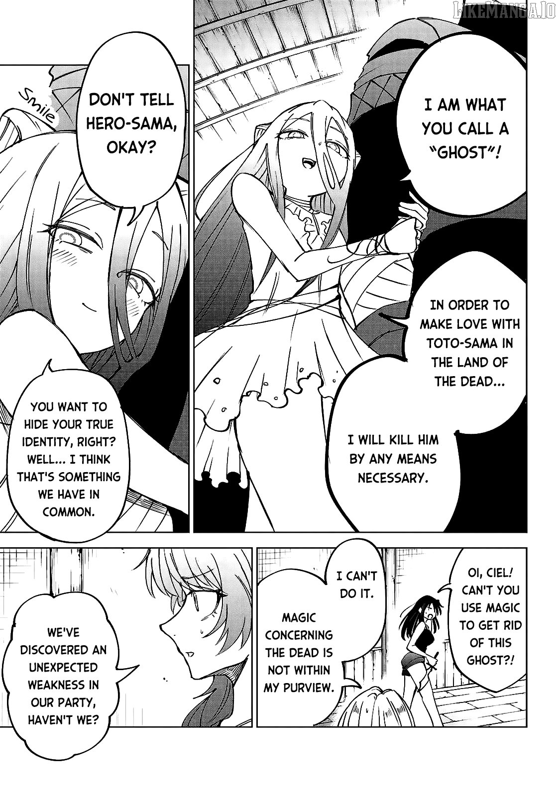 The Fainted Hero and The Assassination Princess Chapter 35 - page 14