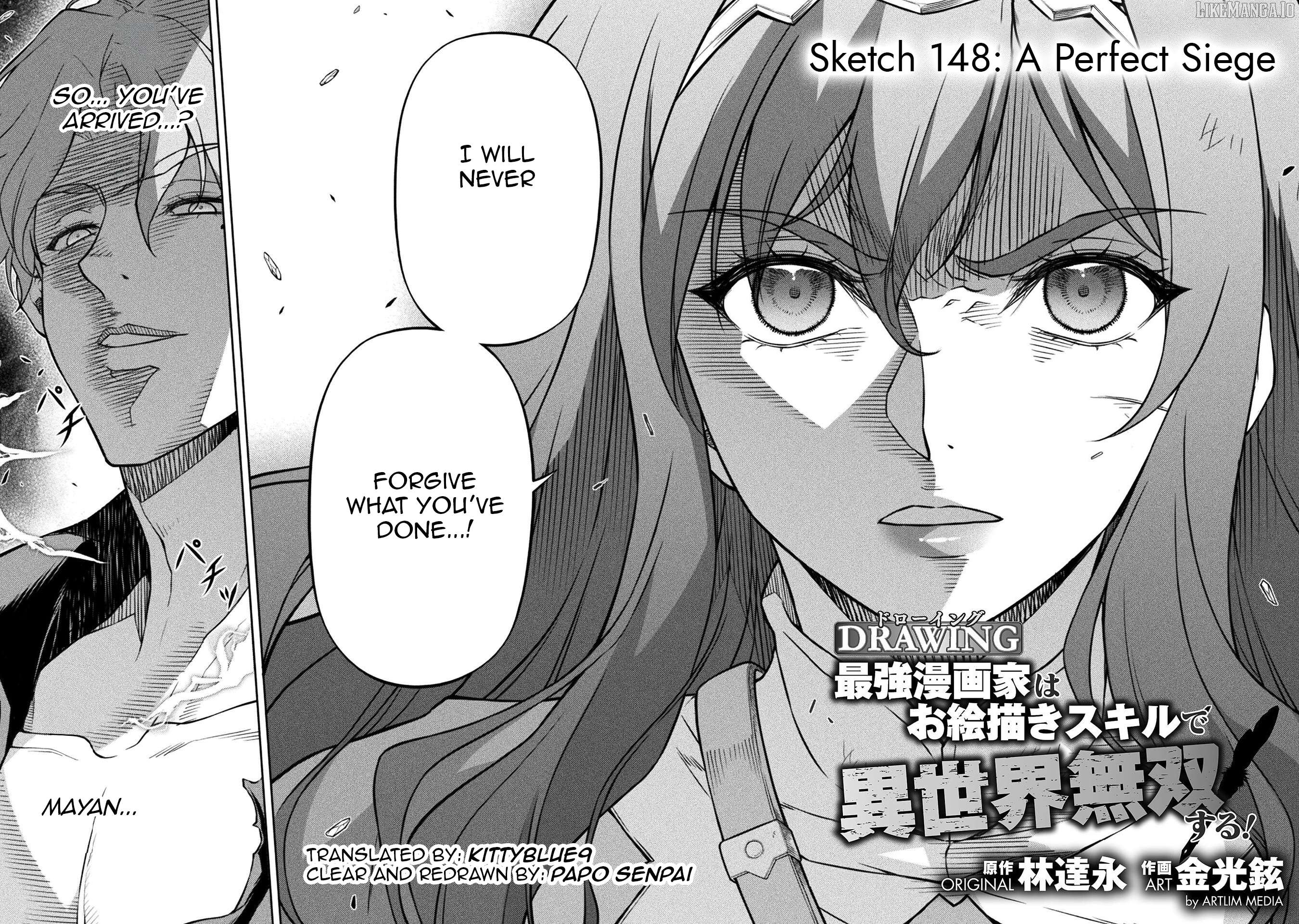 Drawing: The Greatest Mangaka Becomes A Skilled “Martial Artist” In Another World Chapter 148 - page 2