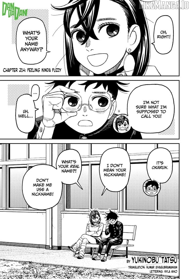 Dandadan - Manga Chapter 214 - page 1