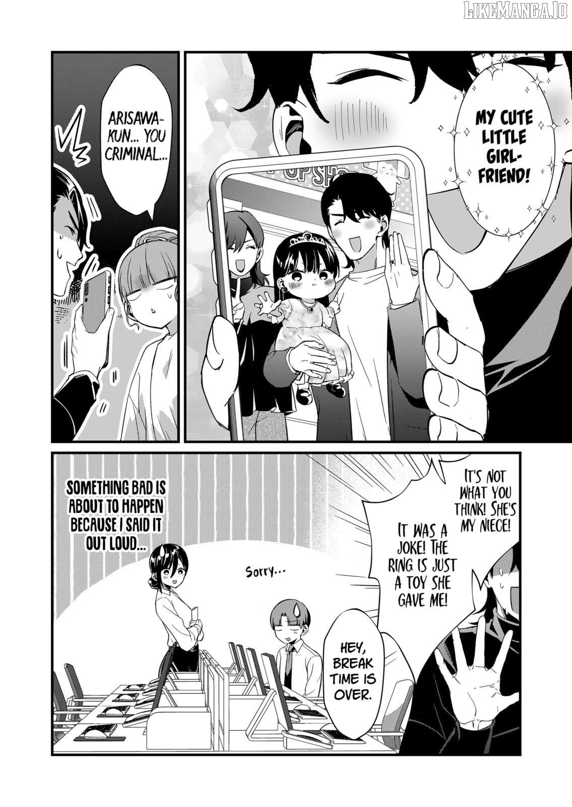 Tokimori-san Is Completely Defenseless!! Chapter 71 - page 12