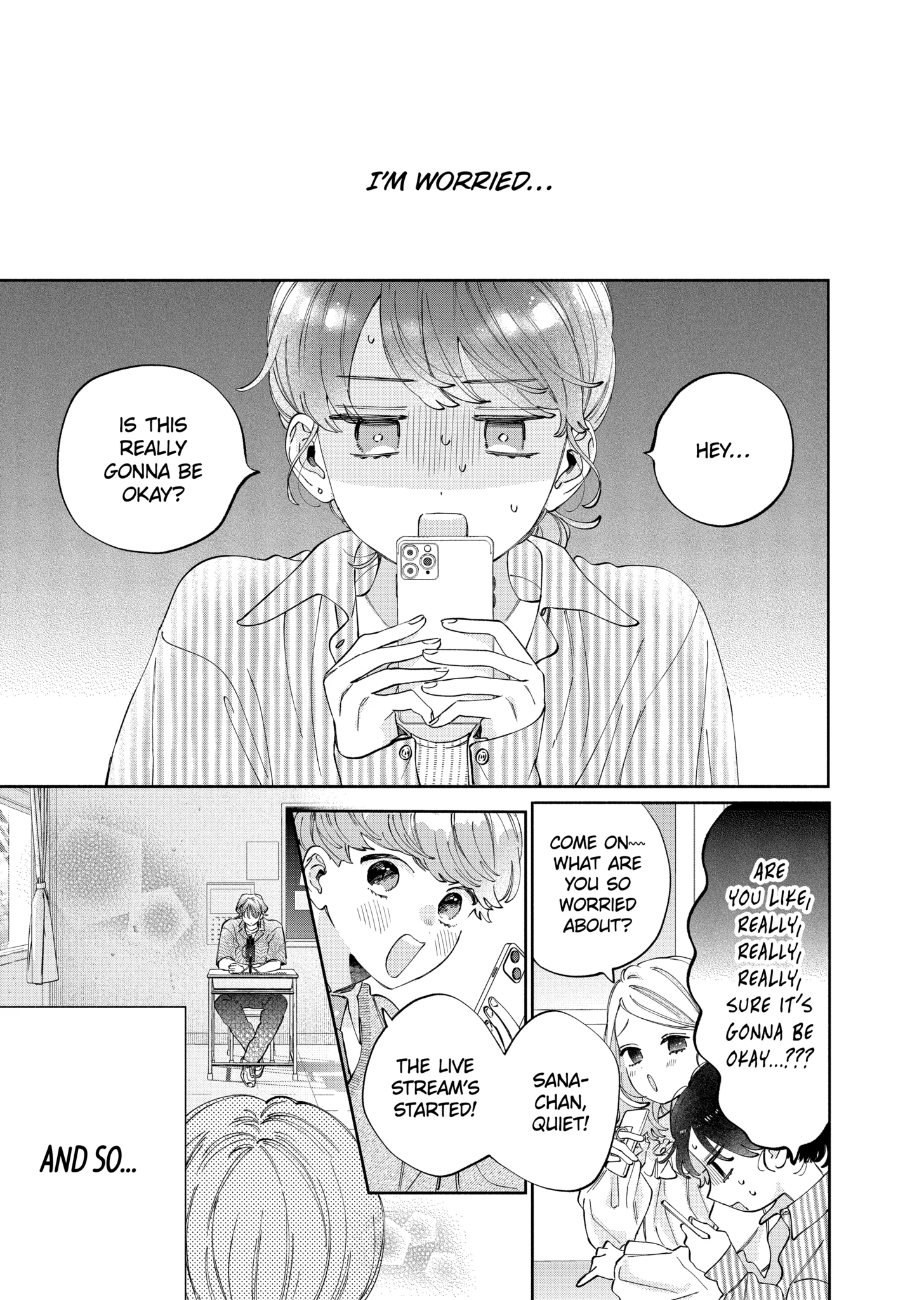 I Won't Fall for Him Just Because of His Face Chapter 50.1 - page 1