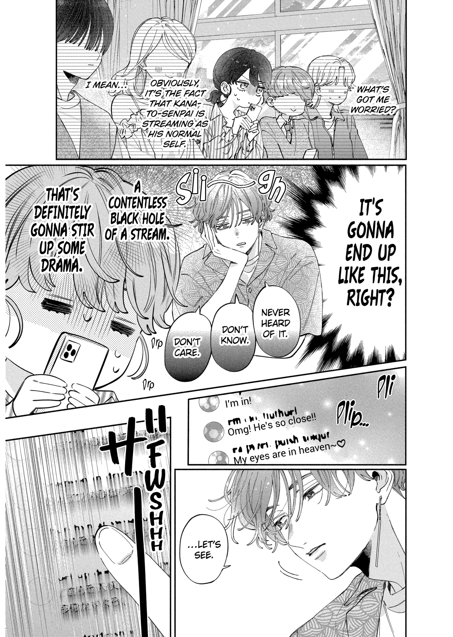 I Won't Fall for Him Just Because of His Face Chapter 50.1 - page 3