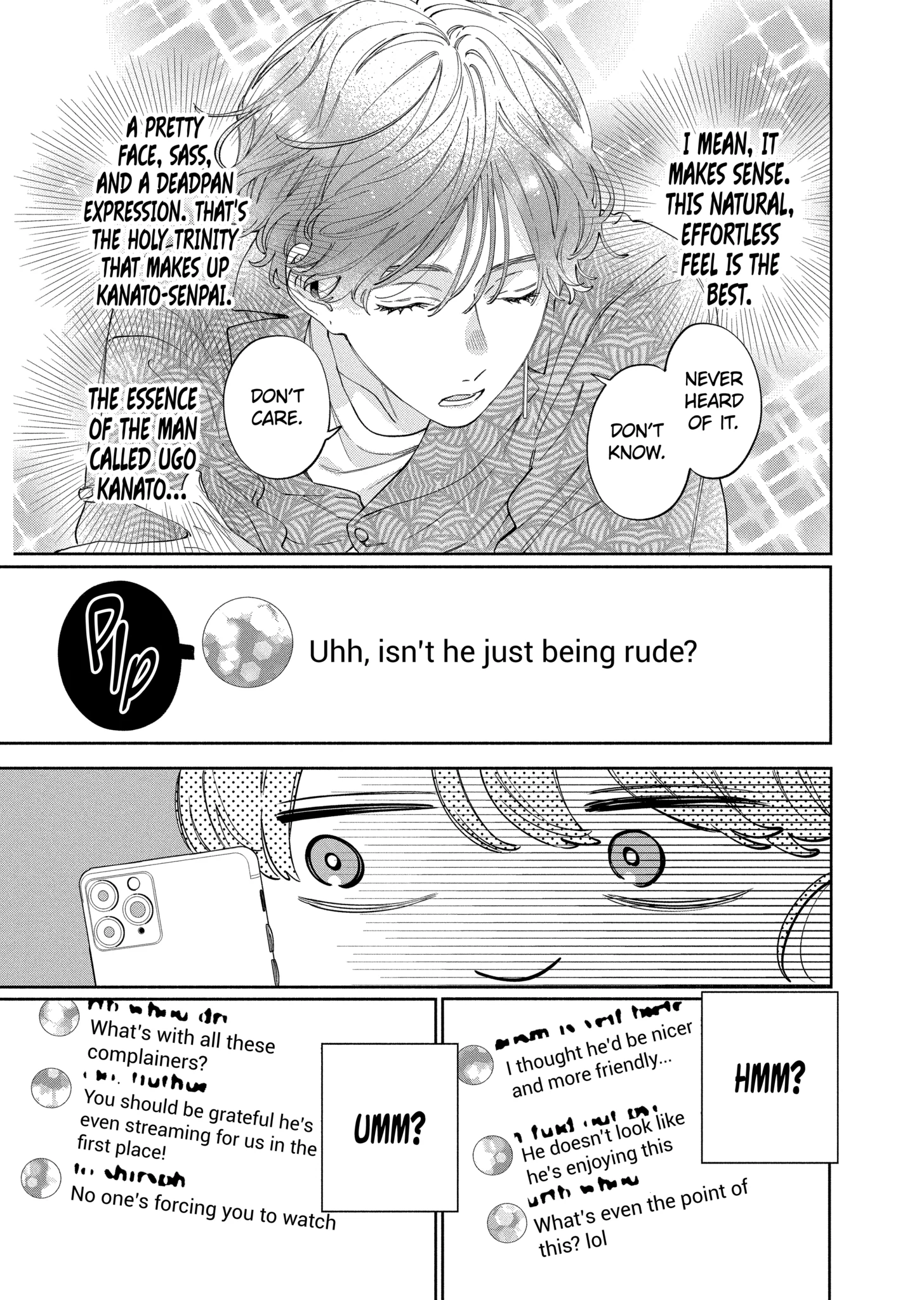 I Won't Fall for Him Just Because of His Face Chapter 50.1 - page 7