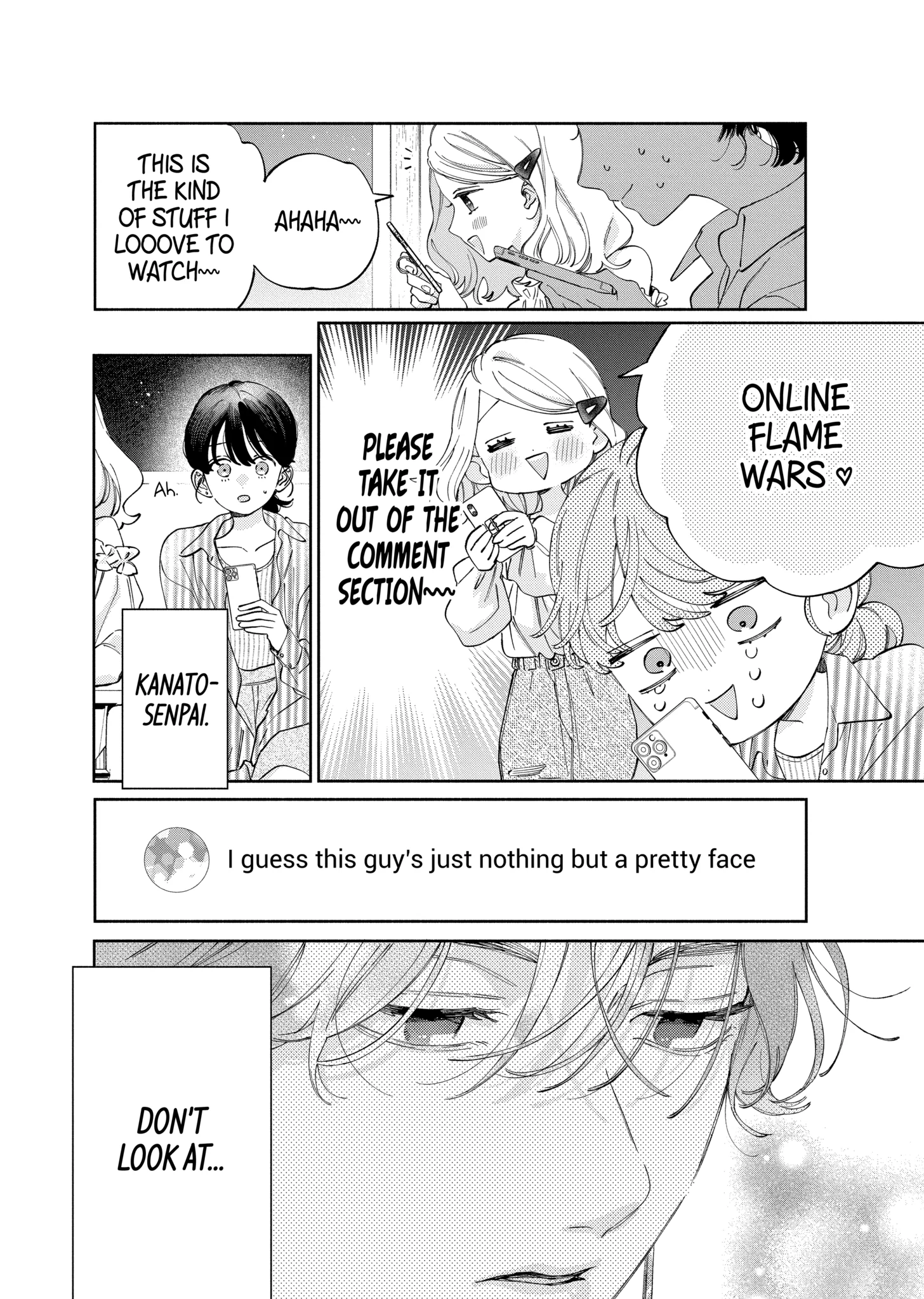 I Won't Fall for Him Just Because of His Face Chapter 50.1 - page 8