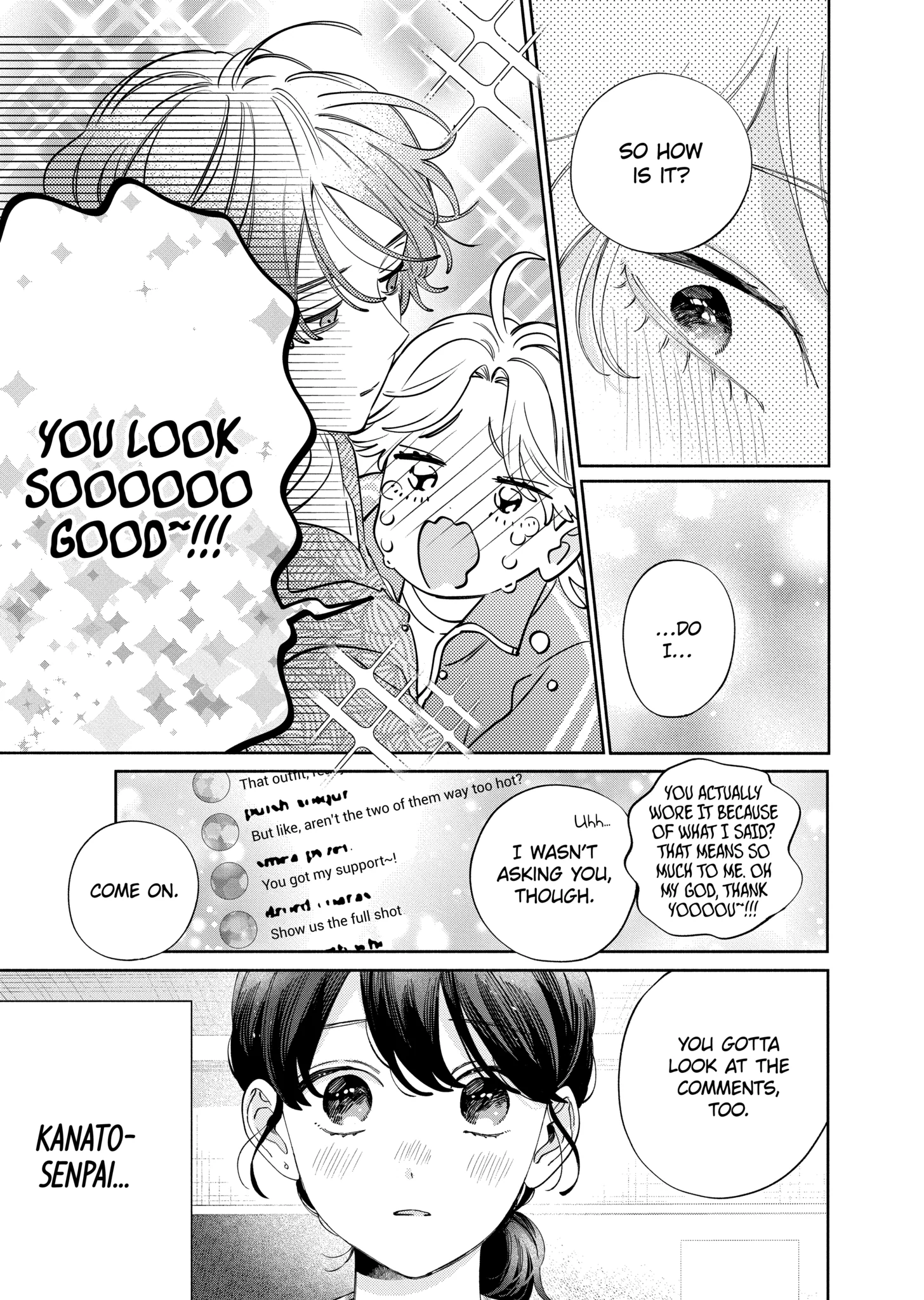 I Won't Fall for Him Just Because of His Face Chapter 50.2 - page 1