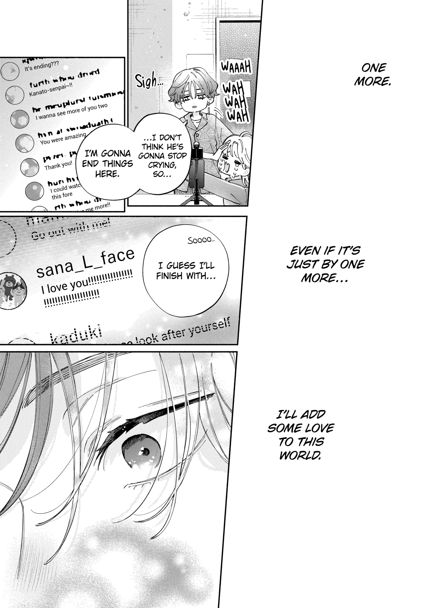 I Won't Fall for Him Just Because of His Face Chapter 50.2 - page 3