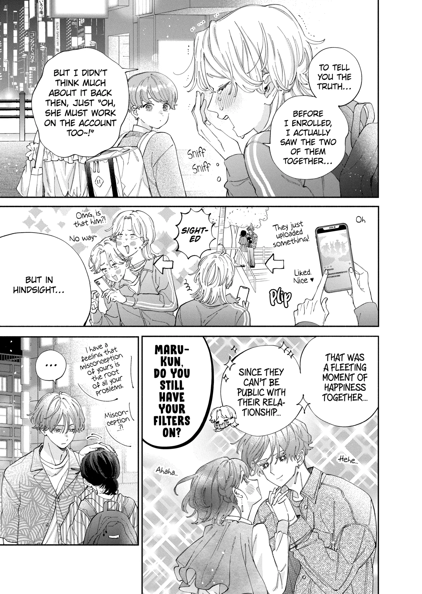 I Won't Fall for Him Just Because of His Face Chapter 51.1 - page 5