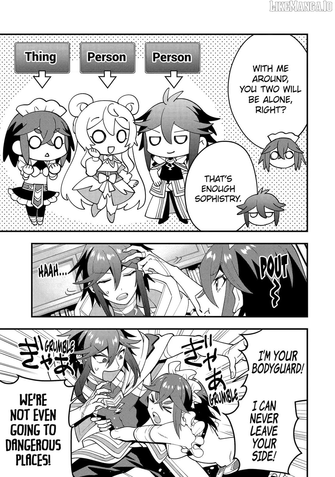 Kouryakuhon o Kushi Suru Saikyou no Mahoutsukai ~< Meirei sa Sero > to wa Iwa Senai Oreryuu Mao Tobatsu Saizen Ruuto ~ Chapter 70 - page 23