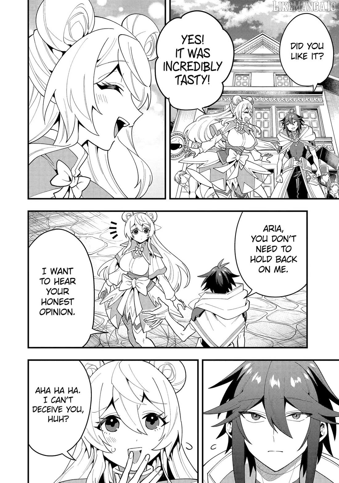 Kouryakuhon o Kushi Suru Saikyou no Mahoutsukai ~< Meirei sa Sero > to wa Iwa Senai Oreryuu Mao Tobatsu Saizen Ruuto ~ Chapter 70 - page 32