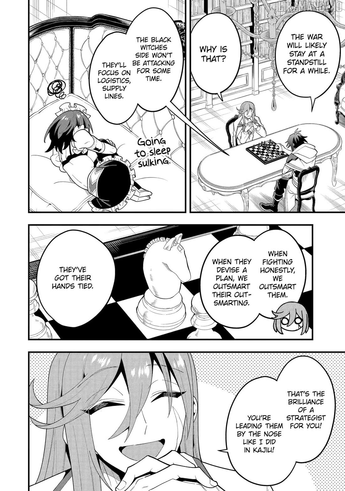 Kouryakuhon o Kushi Suru Saikyou no Mahoutsukai ~< Meirei sa Sero > to wa Iwa Senai Oreryuu Mao Tobatsu Saizen Ruuto ~ Chapter 70 - page 6