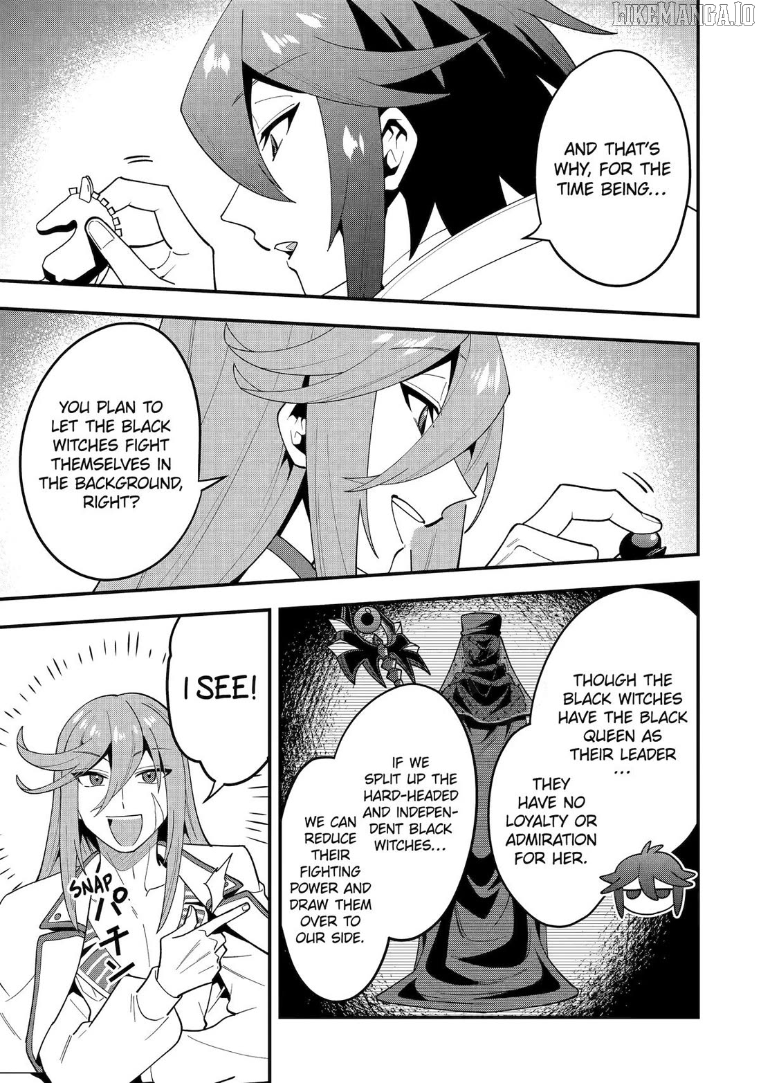 Kouryakuhon o Kushi Suru Saikyou no Mahoutsukai ~< Meirei sa Sero > to wa Iwa Senai Oreryuu Mao Tobatsu Saizen Ruuto ~ Chapter 70 - page 7