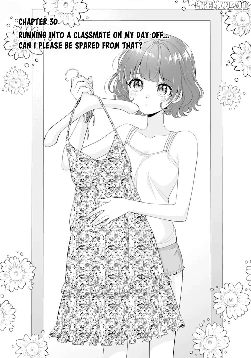 Please Leave Me Alone (For Some Reason, She Wants to Change a Lone Wolf's Helpless High School Life.) Chapter 30.1 - page 3