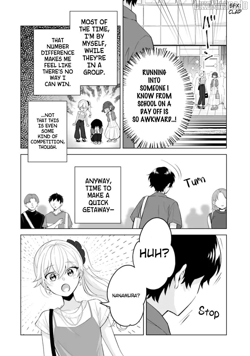 Please Leave Me Alone (For Some Reason, She Wants to Change a Lone Wolf's Helpless High School Life.) Chapter 30.1 - page 6